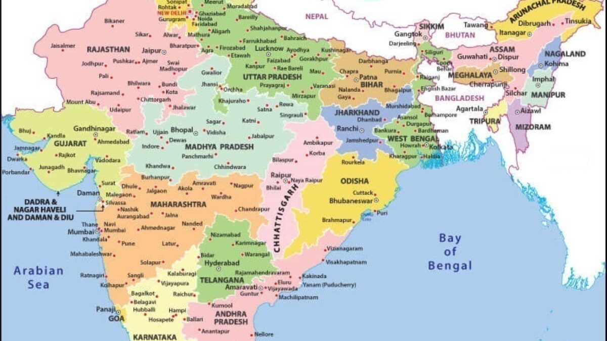 India Political Map India States And Capitals Map State Capitals Of India Political Map India States And Capitals Map State Capitals Of